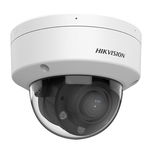 Camera IP dome 2MP Hikvision DS-2CD1723G2-LIZU, varifocala 2.8-12 mm, IR si lumina alba 30 m