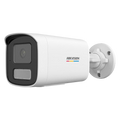 Camera IP bullet 4MP Hikvision DS-2CD1T47G2H-LIU, lentila 2.8 mm, IR si lumina alba 50 m, microfon