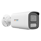 Camera IP bullet 4MP Hikvision DS-2CD1T47G2H-LIU, lentila 2.8 mm, IR si lumina alba 50 m, microfon