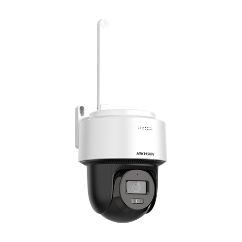 Camera IP Wi-Fi mini PT 4MP Hikvision DS-2DE2C400IWG-W, lentila 2.8 mm, IR 30 m, audio bidirectional