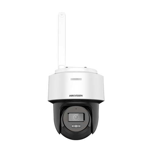 Camera IP Wi-Fi mini PT 4MP Hikvision DS-2DE2C400IWG-W, lentila 2.8 mm, IR 30 m, audio bidirectional