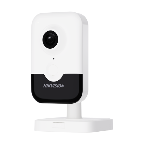 Camera IP Wi-Fi cube 4MP Hikvision DS-2CD2443G2-IW, lentila 2.8 mm, IR 10 m, audio bidirectional