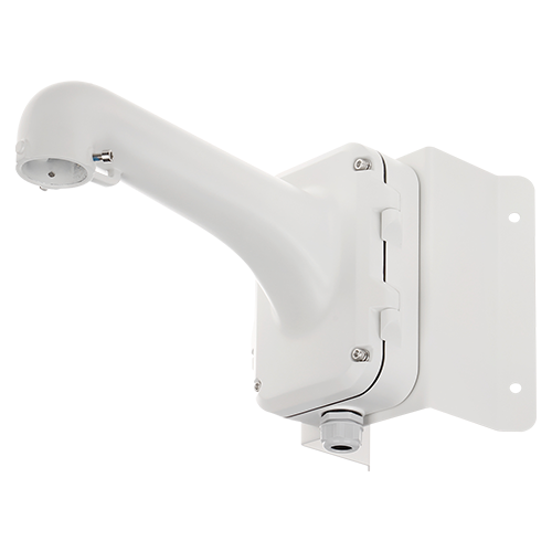 Suport de colt cu doza Hikvision DS-1604ZJ-BOX-CORNER pentru camere Speed Dome, max 10 kg, exterior
