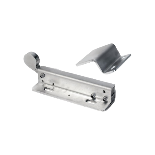 Opritor mecanic Motorline STOP-LOCK pentru porti batante, otel galvanizat, montaj reversibil