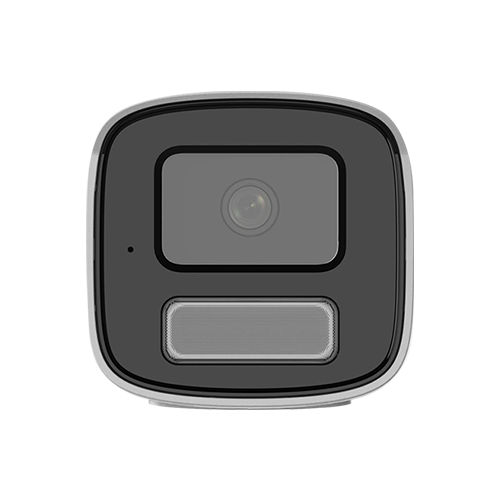 Camera IP bullet 4MP Hikvision DS-2CD1T47G2H-LIU, lentila 2.8 mm, IR si lumina alba 50 m, microfon