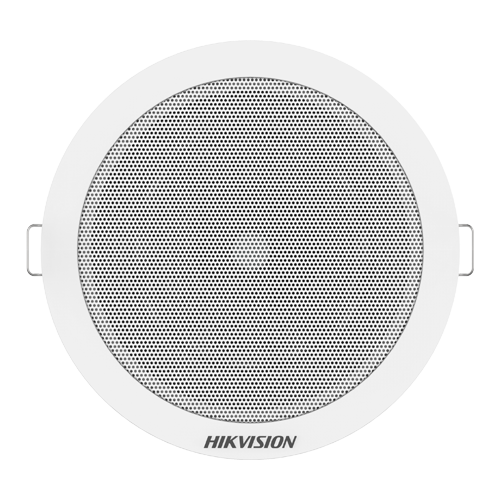 Difuzor analog de tavan Hikvision DS-QAE0203G1-V, 3 W, linie 100V, 90 Hz - 20 kHz, decupaj 148 mm