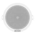 Difuzor analog de tavan Hikvision DS-QAE0203G1-V, 3 W, linie 100V, 90 Hz - 20 kHz, decupaj 148 mm