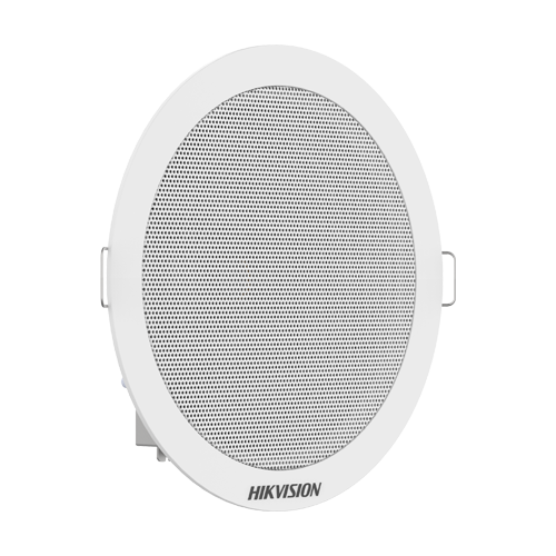 Difuzor analog de tavan Hikvision DS-QAE0203G1-V, 3 W, linie 100V, 90 Hz - 20 kHz, decupaj 148 mm