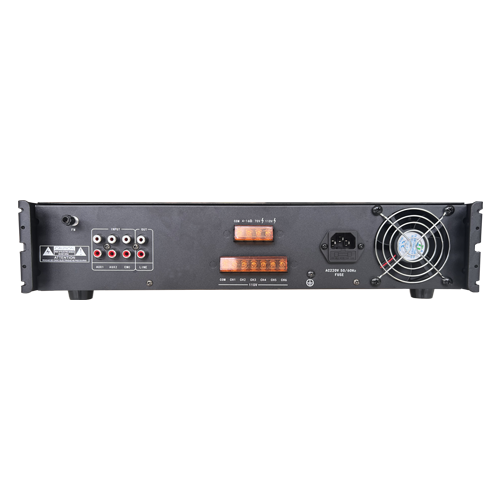 Amplificator audio Hikvision DS-QAE0A240G1-VB6 240 W, 6 zone, 100V, Bluetooth, USB, SD, rack 19