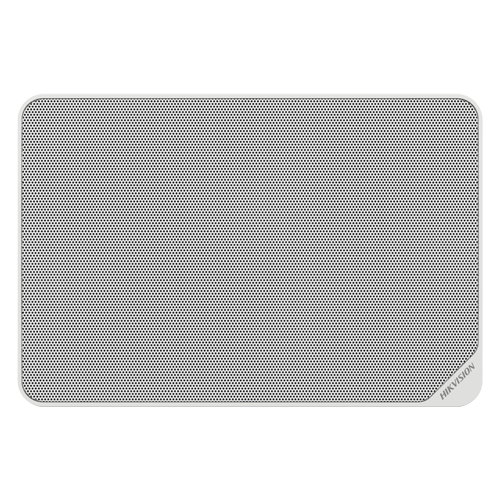 Difuzor secundar tip cabinet Hikvision DS-QAZ0120G1R-S alb, 20 W, pentru difuzor master DS-QAZ1120