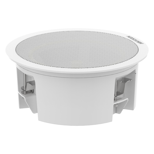Difuzor secundar de tavan Hikvision DS-QAZ0203G1-S, 3 W, 8 ohm, pentru difuzorul master DS-QAZ1203