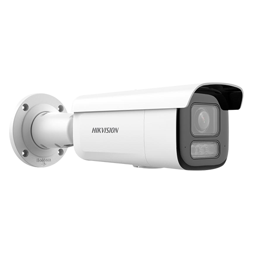 Camera IP bullet 4MP Hikvision DS-2CD2643G2-LIZS2U, varifocala 2.8-12 mm, IR si lumina alba 60 m