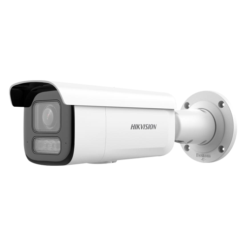 Camera IP bullet 4MP Hikvision DS-2CD2643G2-LIZS2U, varifocala 2.8-12 mm, IR si lumina alba 60 m