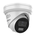 Camera IP turret 4MP Hikvision AcuSense DS-2CD2343G2-LI2U-SL, lentila 2.8 mm, IR si lumina alba 30 m