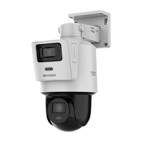 Camera TandemVu mini PT 4MP + 4MP Hikvision DS-2SE2C400MWG-E14, lentile 2.8 si 8 mm, IR si WL 30 m