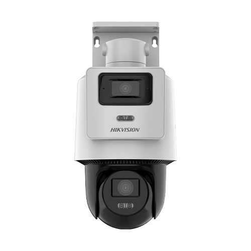 Camera TandemVu mini PT 4MP + 4MP Hikvision DS-2SE2C400MWG-E14, lentile 2.8 si 8 mm, IR si WL 30 m