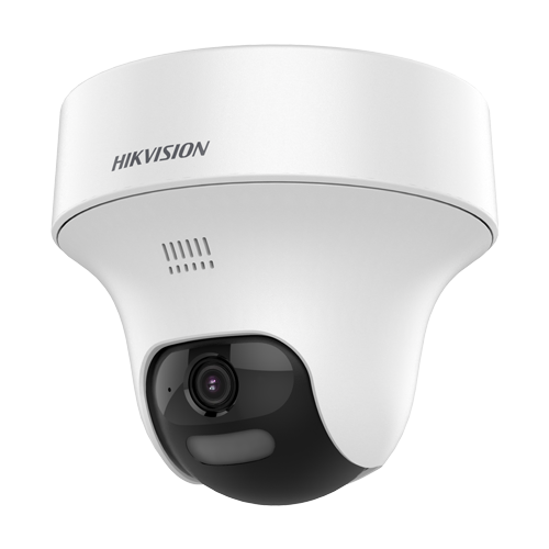 Camera analogica HD PT 4MP Hikvision DS-2CE70K0T-PTLTS, lentila 2.8 mm, IR si lumina alba 25 m