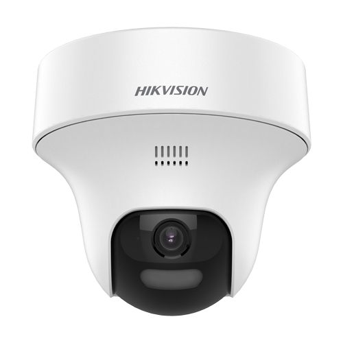 Camera analogica HD PT 4MP Hikvision DS-2CE70K0T-PTLTS, lentila 2.8 mm, IR si lumina alba 25 m