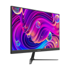 Monitor 23.8 inch Full HD Hikvision DS-D5024F2-BV2S, panou VA, 100 Hz, HDMI, VGA, difuzoare 2 x 2 W