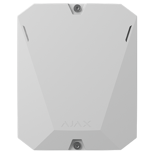 Centrala alarma wireless Ajax Hub BP alba, alimentare 4.2-16V sau baterie, 2 SIM LTE, 100 senzori