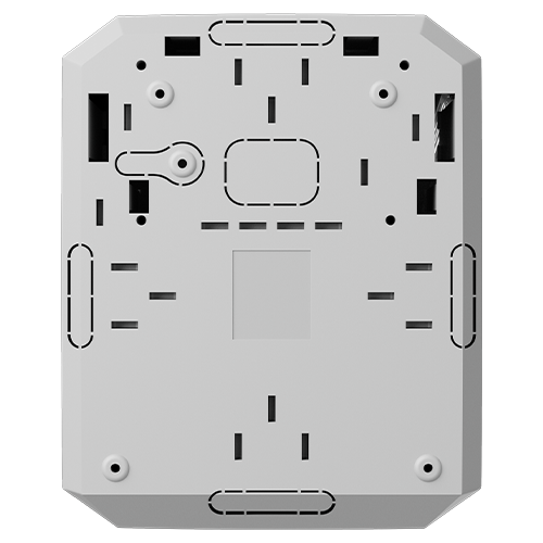 Centrala alarma wireless Ajax Hub BP alba, alimentare 4.2-16V sau baterie, 2 SIM LTE, 100 senzori