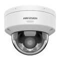 Camera IP dome 4MP Hikvision AcuSeek DS-2CD2147G3-LIS2UY, lentila 2.8 mm, IR si lumina alba 30 m