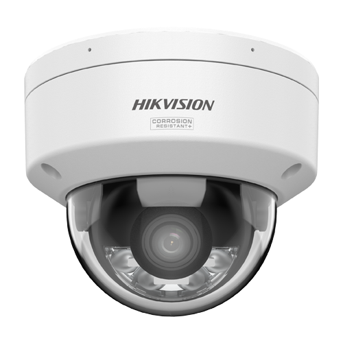 Camera IP dome 4MP Hikvision AcuSeek DS-2CD2147G3-LIS2UY, lentila 2.8 mm, IR si lumina alba 30 m