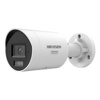 Camera IP bullet 4MP Hikvision AcuSeek DS-2CD2047G3-LI2UY, lentila 2.8 mm, IR si lumina alba 40 m