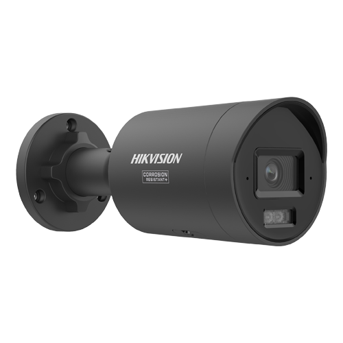 Camera IP bullet 4MP Hikvision DS-2CD2047G3-LI2UY neagra, lentila 2.8 mm, IR si lumina alba 40 m