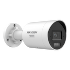 Camera IP bullet 4K Hikvision AcuSeek DS-2CD2087G3-LI2UY, lentila 2.8 mm, IR si lumina alba 40 m