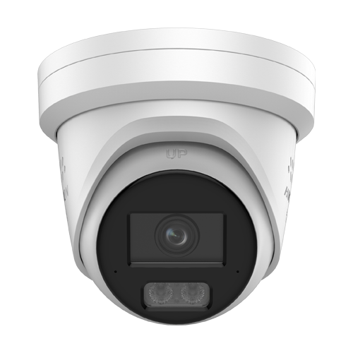 Camera IP turret 4MP Hikvision DS-2CD2347G3-LIS2UY-SL, lentila 2.8 mm, IR si lumina alba 30 m