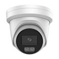 Camera IP turret 4K Hikvision AcuSeek DS-2CD2387G3-LI2UY, lentila 2.8 mm, IR si lumina alba 30 m