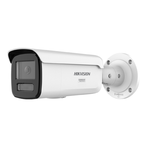 Camera IP bullet 4K Hikvision AcuSeek DS-2CD2T87G3-LIY, lentila 2.8 mm, IR si lumina alba 60 m