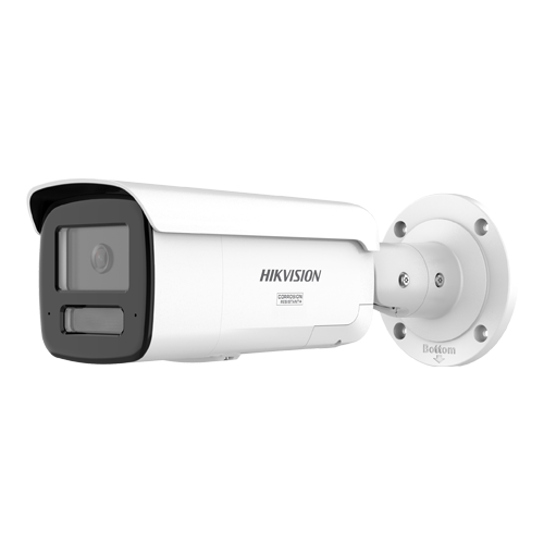 Camera IP bullet 4MP Hikvision DS-2CD2T47G3-LIS2UY-SL, lentila 2.8 mm, IR si lumina alba 60 m