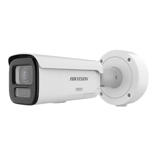 Camera IP bullet 4MP Hikvision DS-2CD2647G3-LIZS2UY-SL, varifocala 2.8-12 mm, IR si lumina alba 60 m