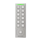 Terminal control acces Hikvision DS-K1T809MX cu card Mifare si PIN, 1.000 utilizatori, Wiegand, IP65
