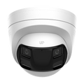 Camera IP turret 6MP Hikvision DS-2CD1367G2HP-LIUF-SL, panoramica 180 grade, IR si lumina alba 30 m