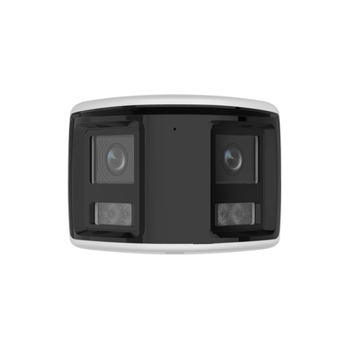 Camera IP bullet 6MP Hikvision DS-2CD1T67G2HP-LIUF-SL, panoramica 180 grade, IR si lumina alba 30 m