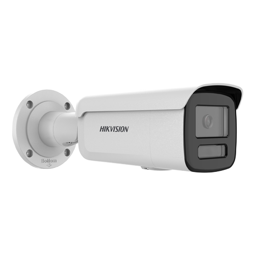 Camera IP bullet 4K Hikvision AcuSeek DS-2CD2T87G3-LIY, lentila 4 mm, IR si lumina alba 60 m