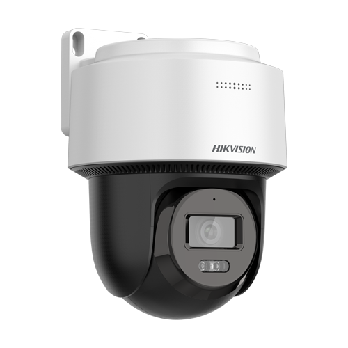 Camera IP PT 4MP Hikvision DS-2DE2C400MWG-E, lentila 4 mm, IR si lumina alba 30 m, urmarire automata