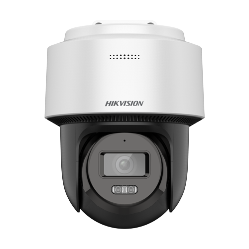 Camera IP PT 4MP Hikvision DS-2DE2C400MWG-E, lentila 4 mm, IR si lumina alba 30 m, urmarire automata