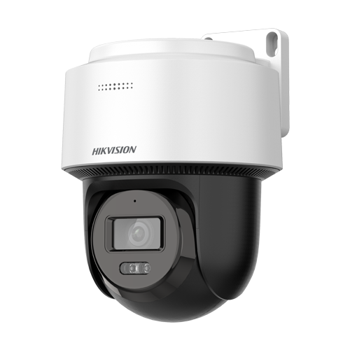 Camera IP PT 4MP Hikvision DS-2DE2C400MWG-E, lentila 4 mm, IR si lumina alba 30 m, urmarire automata