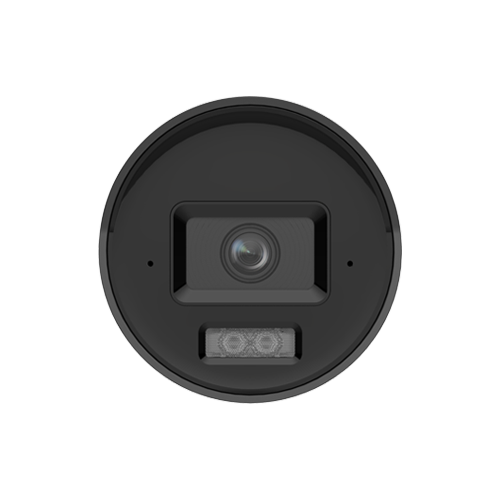 Camera IP bullet 4K Hikvision DS-2CD2087G3-LI2UY neagra, lentila 2.8 mm, IR si lumina alba 40 m