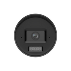 Camera IP bullet 4K Hikvision DS-2CD2087G3-LI2UY neagra, lentila 2.8 mm, IR si lumina alba 40 m