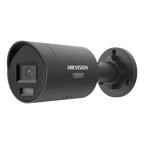 Camera IP bullet 4K Hikvision DS-2CD2087G3-LI2UY neagra, lentila 2.8 mm, IR si lumina alba 40 m