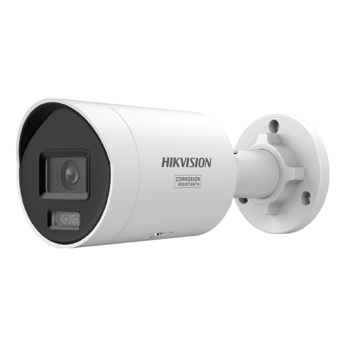 Camera IP bullet 4MP Hikvision AcuSeek DS-2CD2047G3-LIY, lentila 2.8 mm, IR si lumina alba 40 m