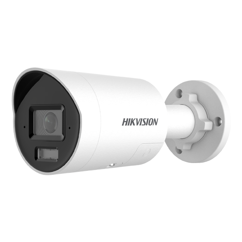 Camera IP bullet 4MP Hikvision AcuSeek DS-2CD2047G3-LI2UY-SL, lentila 2.8 mm, IR si lumina alba 40 m