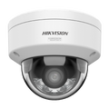 Camera IP dome 4K Hikvision AcuSeek DS-2CD2187G3-LIY, lentila 2.8 mm, IR si lumina alba 30 m