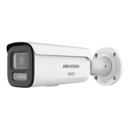 Camera IP bullet 6MP Hikvision DS-2CD2667G3T-LIZSY, varifocala 2.8-12 mm, IR si lumina alba 60 m