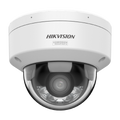 Camera IP dome 6MP Hikvision AcuSeek DS-2CD2167G3-LIS2UY, lentila 2.8 mm, IR si lumina alba 30 m